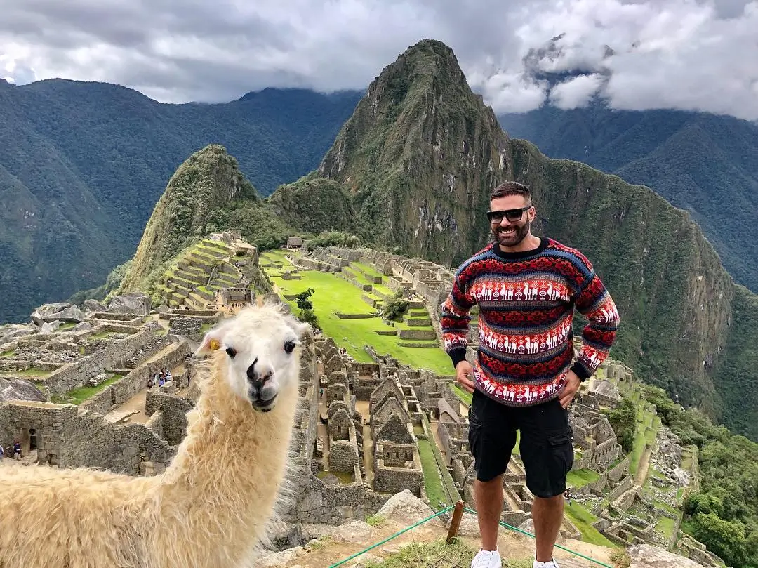 Classic Machu Picchu panoramic photo from Circuit 2 Lower Terrace